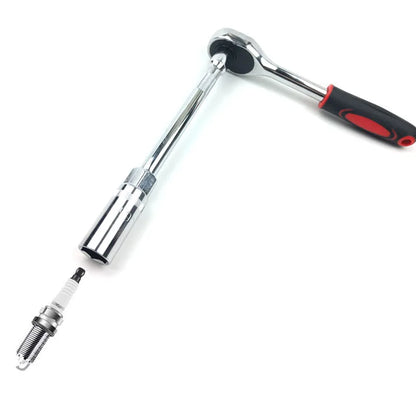 Spark Plug Socket Wrench Key Adapter 14 16mm Install Replace Repair Kit Torque Magnetic Remove Removal Gap Tool AUTO Mechanical